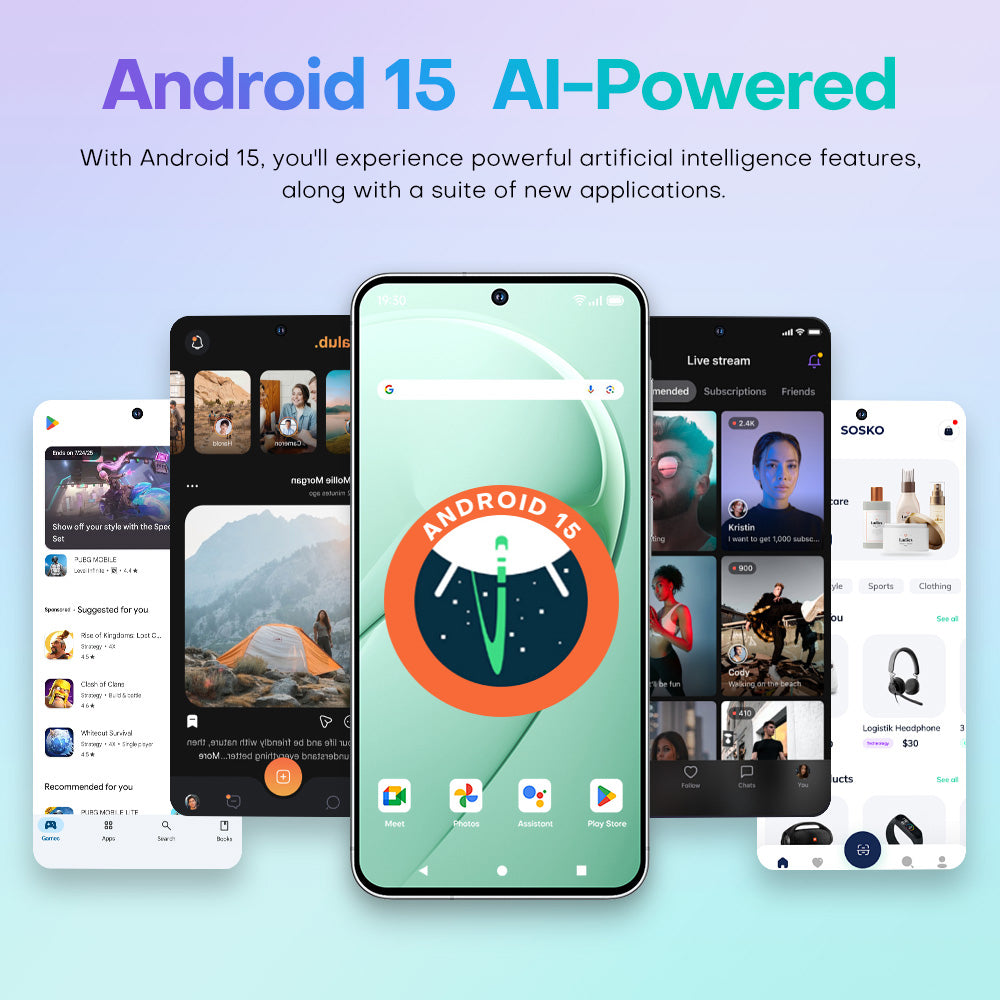 7.3inch Smartphone 12GB RAM+512GB ROM 10 Core Android15.0