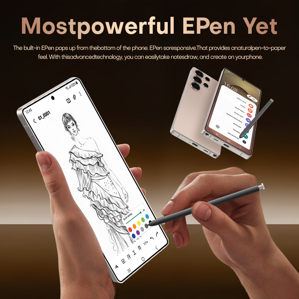 7.3 inch Smartphone 8GB RAM+256GB ROM 10-core Android 15.0