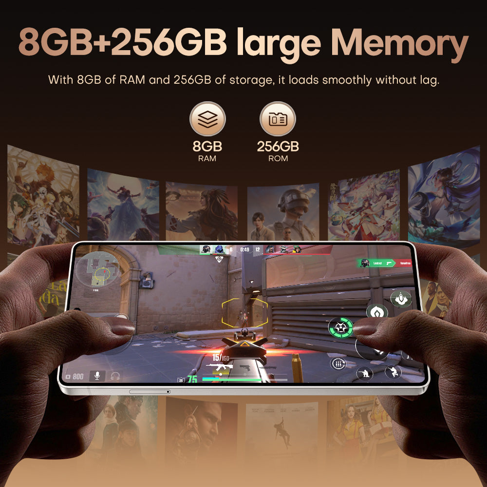 7.3 inch Smartphone 8GB RAM+256GB ROM 10-core Android 15.0
