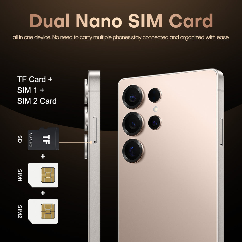 7.3 inch Smartphone 8GB RAM+256GB ROM 10-core Android 15.0