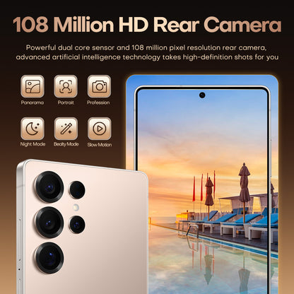 7.3 inch Smartphone 8GB RAM+256GB ROM 10-core Android 15.0