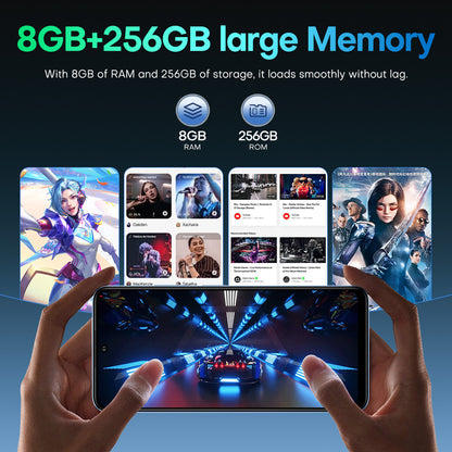 Smartphone 8GB RAM + 256GB ROM 10-core Android 15.0