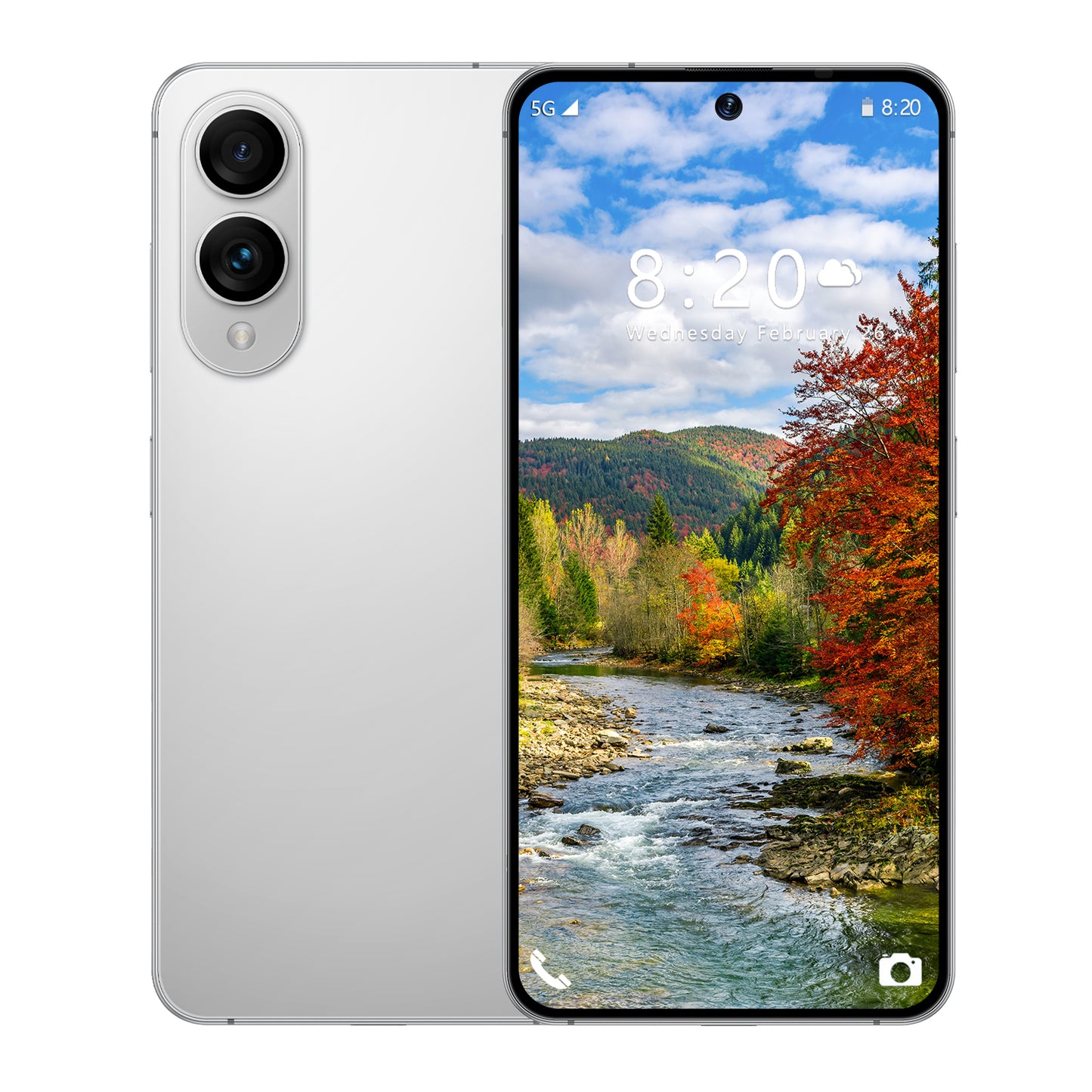 7.3 inch Smartphone 8GB RAM + 512GB ROM 10-core Android 14.0