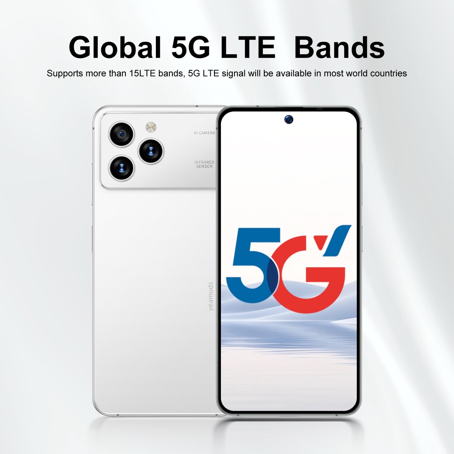 7.3 inch Smartphone 8GB RAM + 256GB ROM 10-core Android 14.0