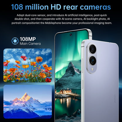 7.3 inch Smartphone 8GB RAM + 512GB ROM 10-core Android 14.0