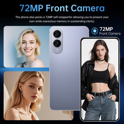 7.3 inch Smartphone 8GB RAM + 512GB ROM 10-core Android 14.0