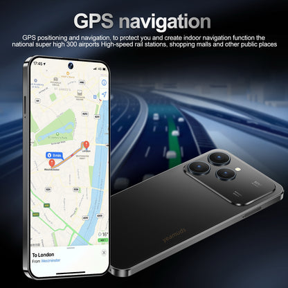 7.3 inch Smartphone 8GB RAM + 256GB ROM 10-core Android 14.0